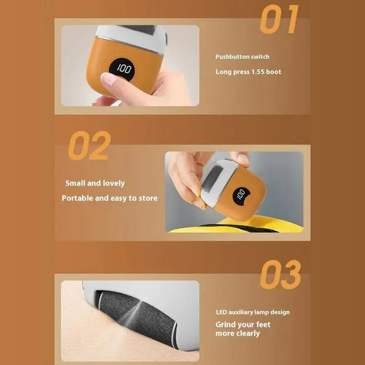 Rechargeable Foot Smoother