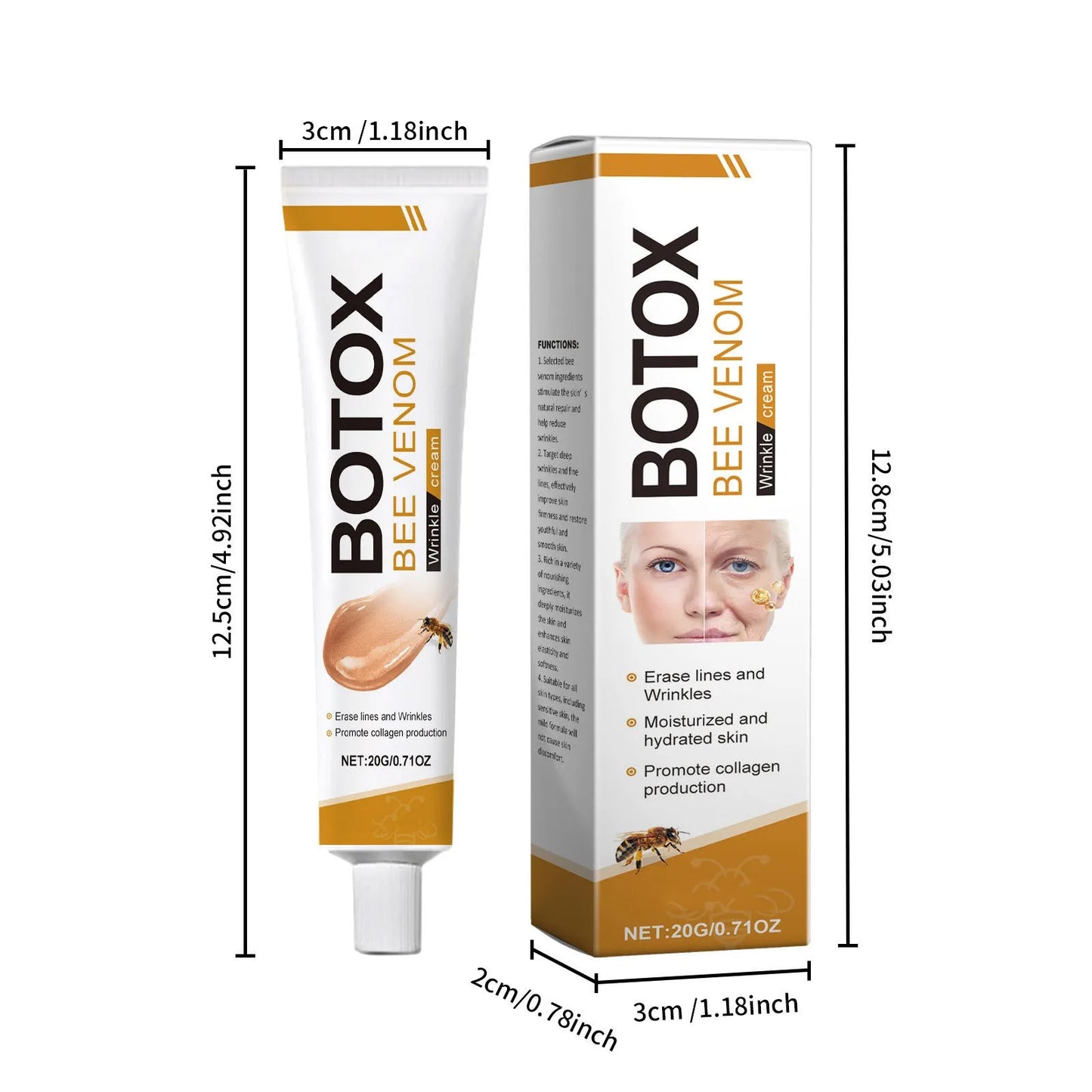 Botox Bee Venom Anti-aging, Wrinkles & Hydrating Face Cream