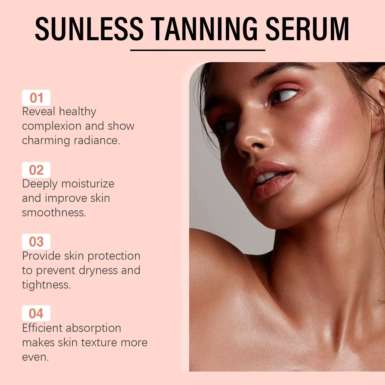 Glow and Protect Sunless Tanning Drops - Affordable Essentials 