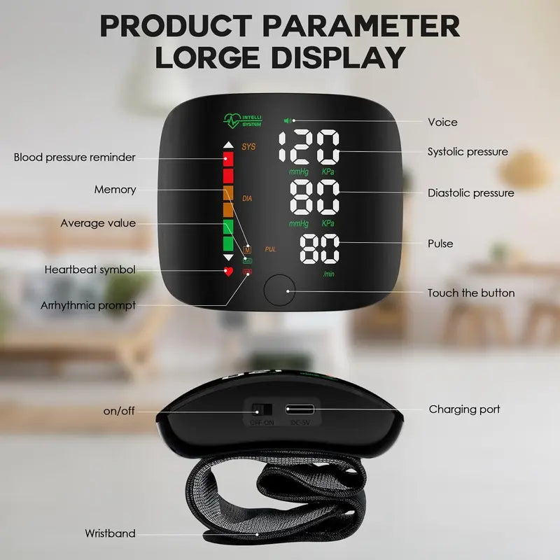 Easy Wrist BP Monitor