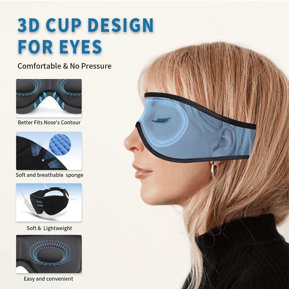DreamSound Bluetooth Sleep Mask - Affordable Essentials 