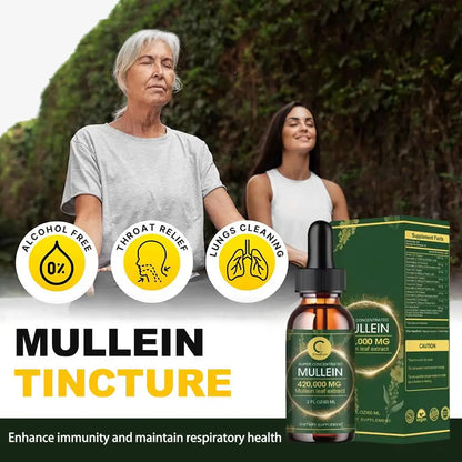 Mullein Leaf & Chlorophyll Extract Drop for Lungs - Affordable Essentials 